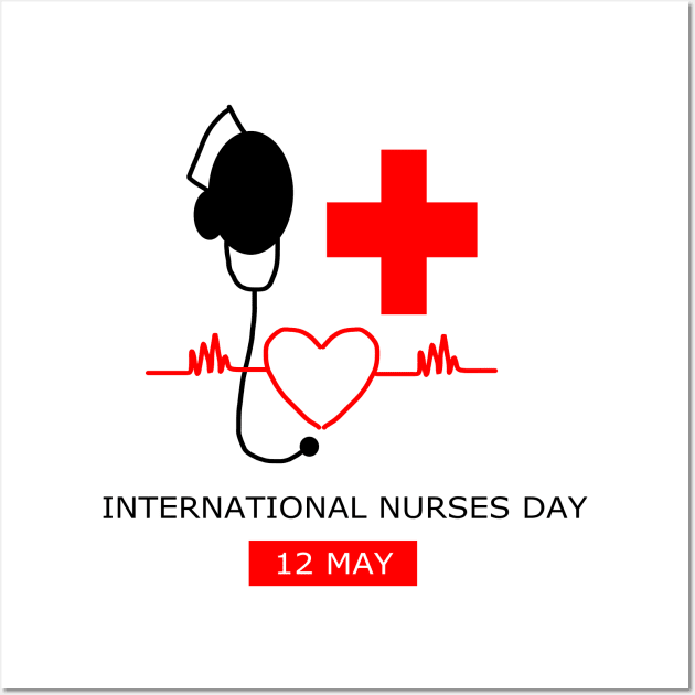 International Nurses Day Wall Art by RAK20